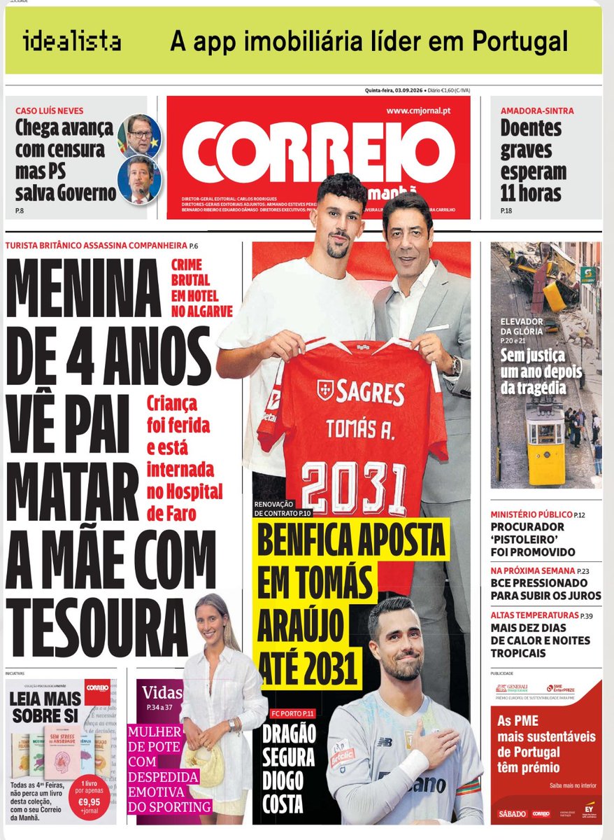 sofiafonsoferre's tweet photo. 🇵🇹🇪🇸 Capas dos jornais em Portugal — nem uma menção aos milhões nas ruas ontem em Espanha por Ceuta e a pedir a demissão de Sanchez.
Algo está realmente podre. https://t.co/ItB6VRihTx