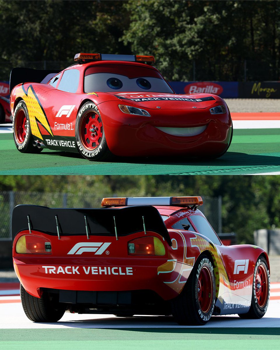 EstagiariodaF1's tweet photo. celebrando os 20 anos do filme Carros, o “Relâmpago Marquinhos” tá de role em Monza

PODIA BEM SER O SAFETY CAR OFICIAL DESSE FIM DE SEMANA NÉ 👀 https://t.co/NJD8v1w9lB