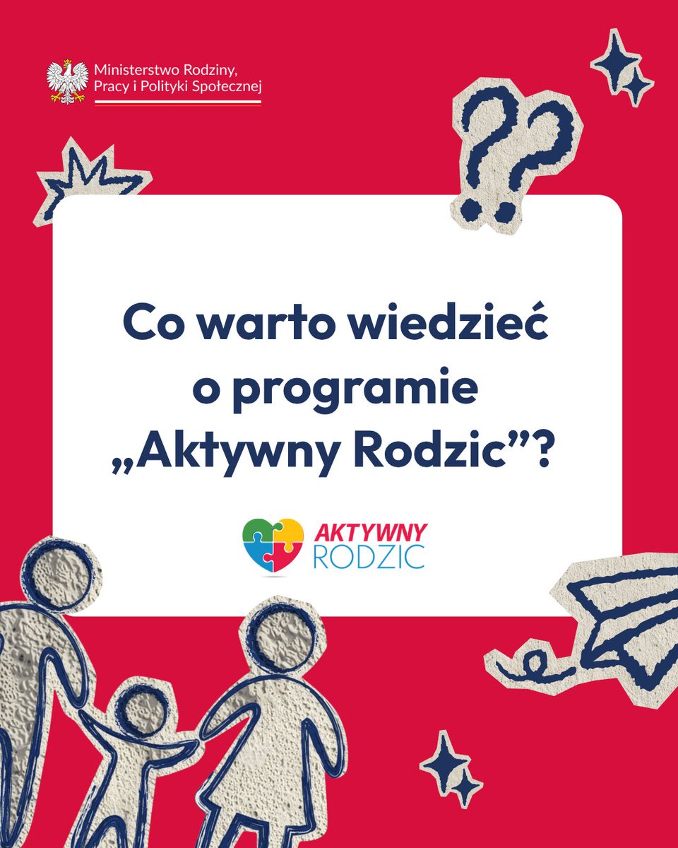 MRPiPS_GOV__PL's tweet photo. Masz pytania o program "Aktywny Rodzic" ❓ Sprawdź odpowiedzi ⤵️
🤔 Dowiedz się, na jakie wsparcie możesz liczyć, poznaj korzyści z umowy aktywizującej i inne ważne informacje.
🔗 Więcej na https://t.co/mJBcP6Qku6
#MRPiPS #AktywnyRodzic https://t.co/JTHdzh17Vs