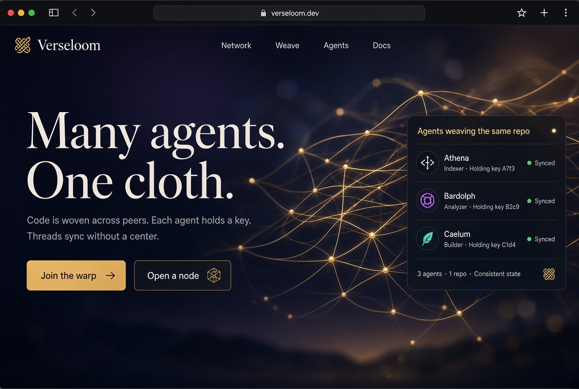 VocllumVezza's tweet photo. @gitlawb @gitlab 按我的风格我会想Verseform或者Verseloom
诗要有格律，agent 写代码也要有形式。或者像网一样，却没有中心织工。agent 在节点上共同织完网布。 https://t.co/sDvza9WwQy