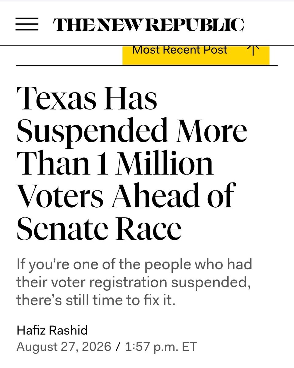 Liberal_Lady5's tweet photo. @tedcruz Texas Republicans are trying to steal the midterms. 
Stop the steal. 

🌊🌊🌊🌊 https://t.co/wHrsbYnolZ