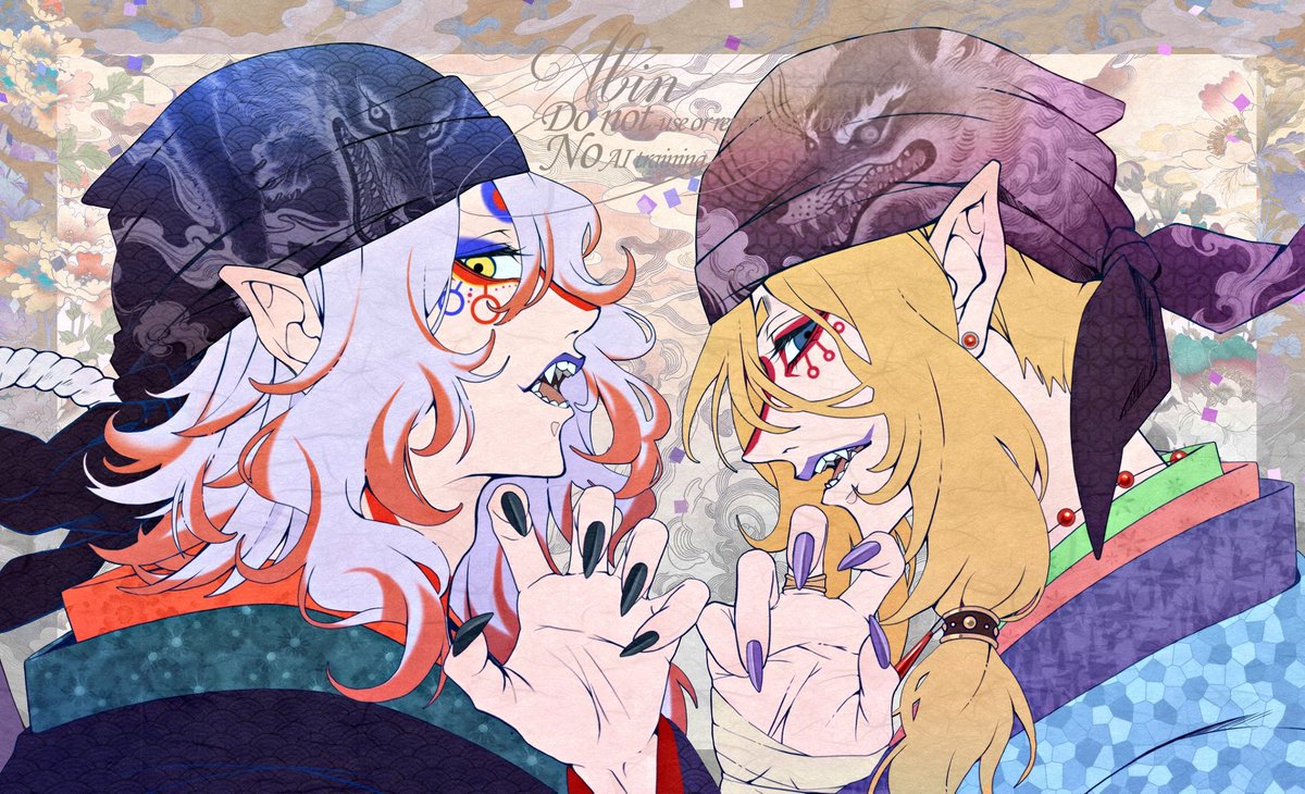 CardinalHyuga_S's tweet photo. 𝟡.𝟛 ☷☲☰ 

#薬売りの日 
#モノノ怪_FA 𑁍ࠬ https://t.co/hiitRm4HdT