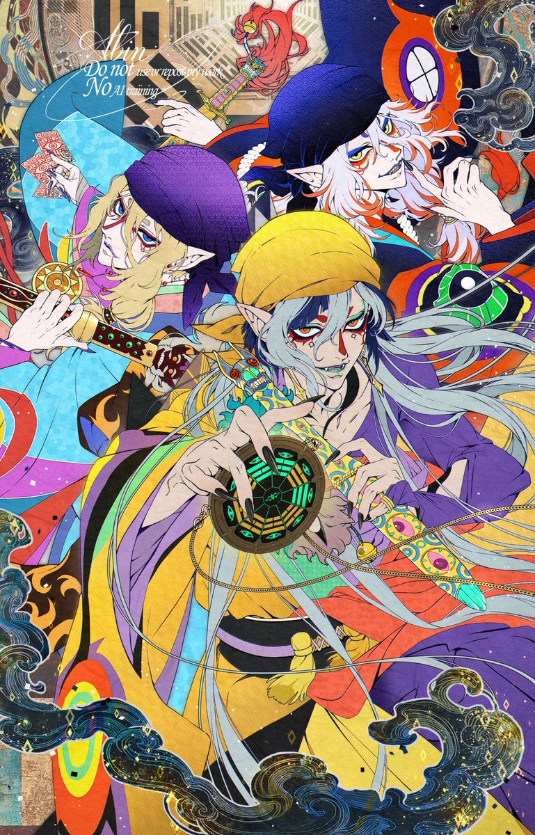 CardinalHyuga_S's tweet photo. 𝟡.𝟛 ☷☲☰ 

#薬売りの日 
#モノノ怪_FA 𑁍ࠬ https://t.co/hiitRm4HdT