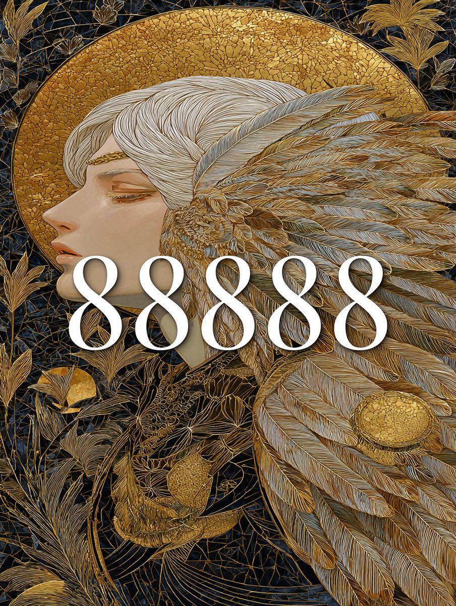 lilyangelnumber's tweet photo. 88888を見たあなたは、かなりの強運です！

これほど強く金運を告げる数字は、
見たいと思って見られるものではありません。

天があなたに受け取ってほしいと選んで、届けてくれた合図なんです。

近いうちに、あなたの想像を超える、思いがけないお金が入ってきます。
臨時の入金かもしれませんし、長く滞っていたものが動きだすのかもしれません。

財布にも心にも、あたたかな余裕が戻ってきますよ。

エンジェルナンバー88888