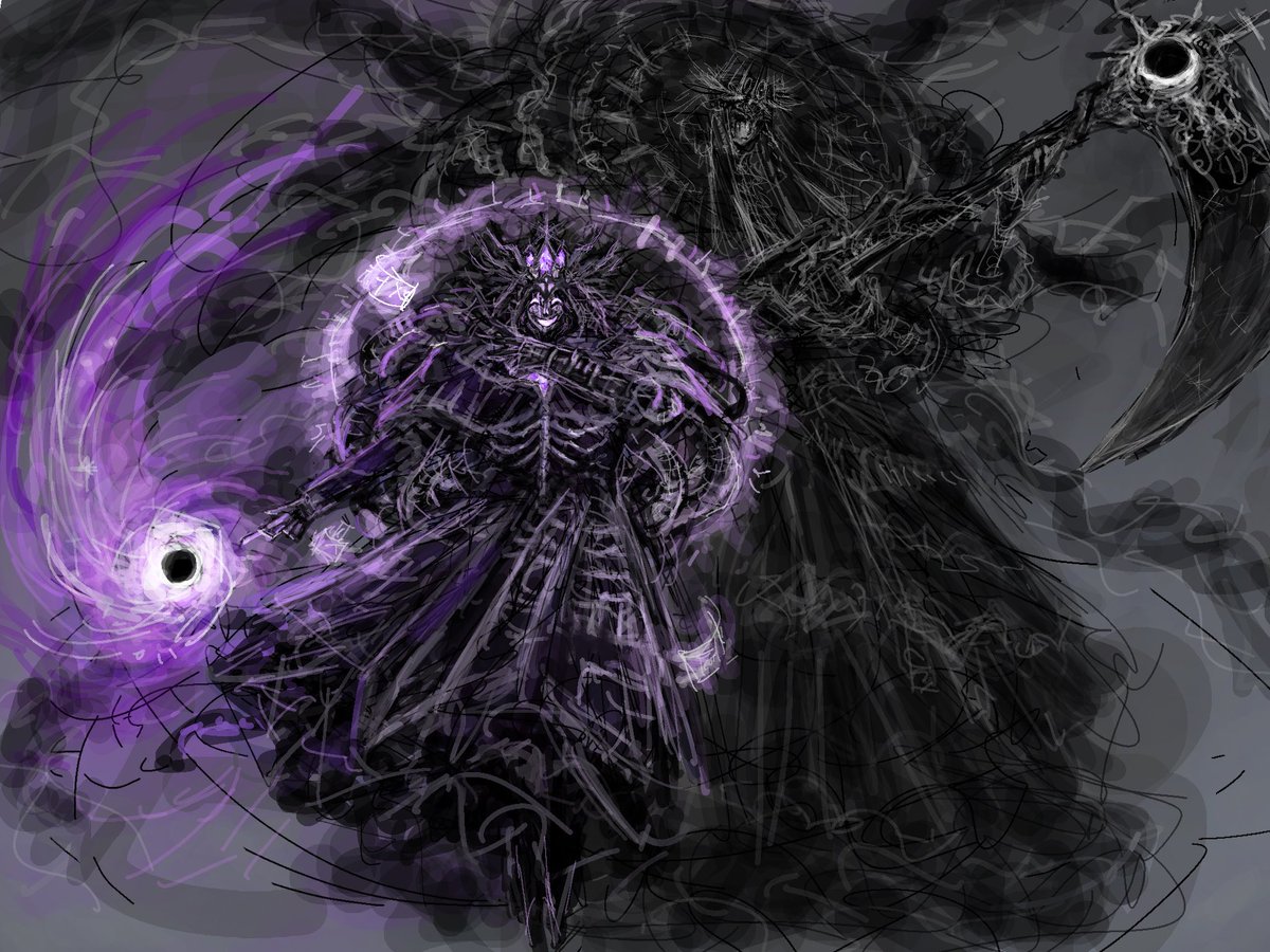SenAragzathoth's tweet photo. i drew forsaken noli (milestone 4) with my not forsaken noli(noli) 

because aura, and noli https://t.co/M2jnytYfNY