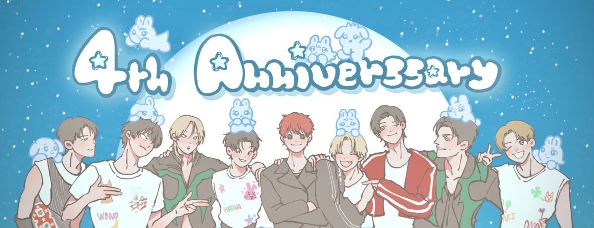 wan_wanstar's tweet photo. ✩.*˚。 * ☆* 𝓦𝓮 𝓛𝓲𝓷𝓴 ☆.ﾟ･.*   。✩.*˚
.ﾟ･*.#andTEAM_4th_Anniversary.*･ﾟ https://t.co/91qWe4qqzG