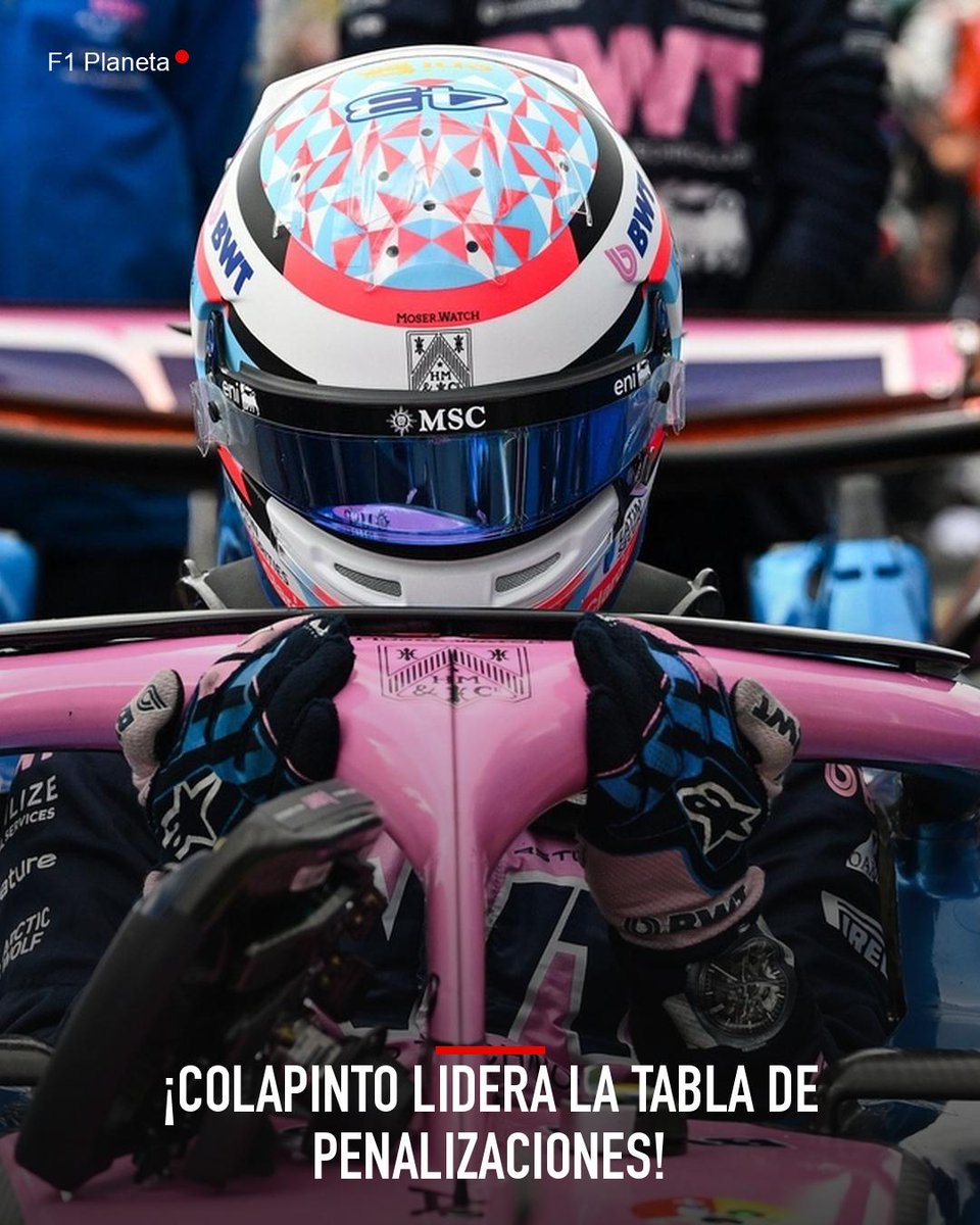 RustyOcano's tweet photo. Colapinto is already at the top of the standings—but not in the way we want. The Argentine has 3 penalty points after yellow-flag sanctions in Zandvoort and Barcelona. More could bring serious consequences. Were the penalties fair or too harsh? https://t.co/p0NotRVpJy