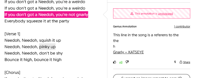 torolicker's tweet photo. @stysan_ oh my god i know the song because i left a shitty annotation on it i think https://t.co/gJ7ezgeGvB