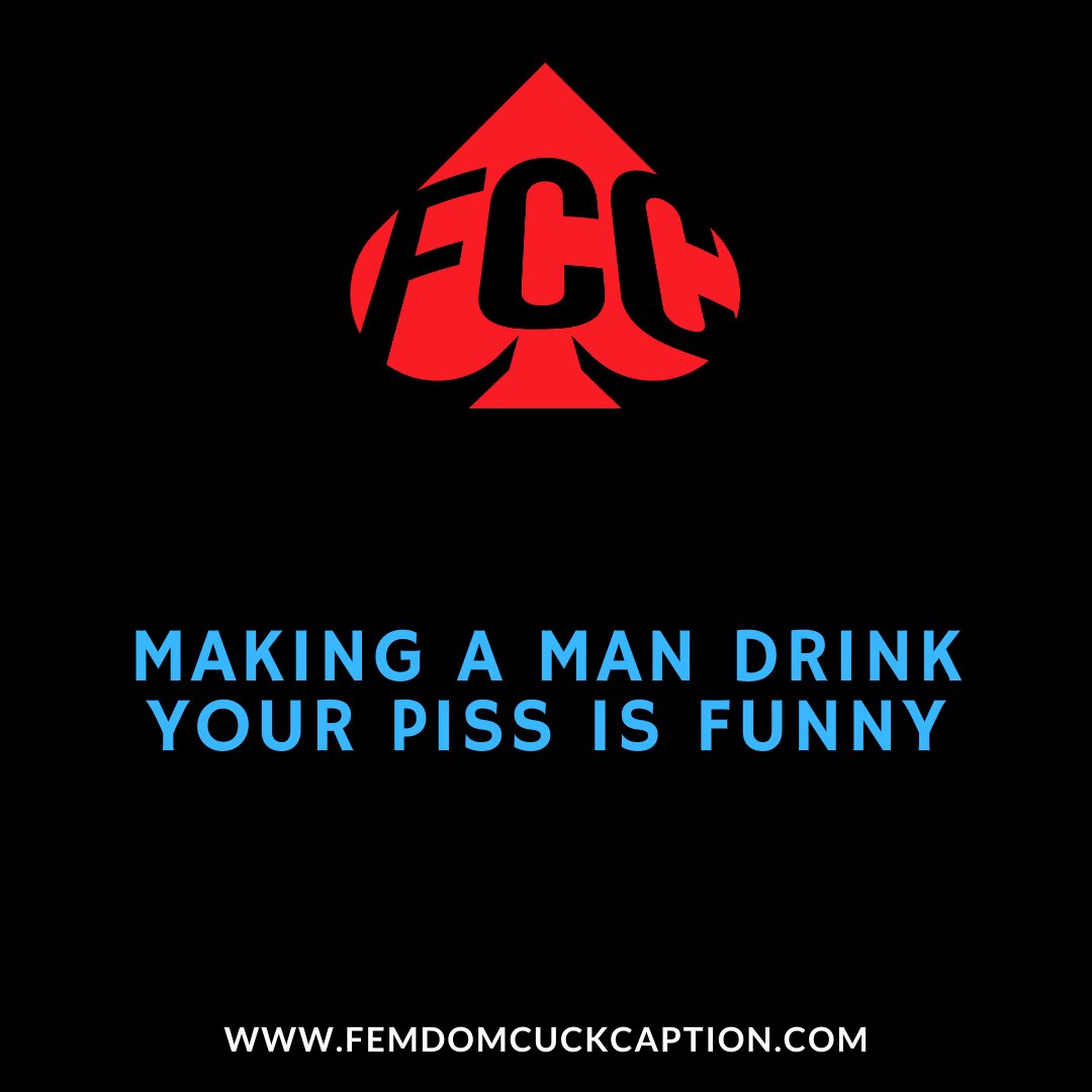 FemdomCuckCaps's tweet photo. https://t.co/y5WcgSeEeq