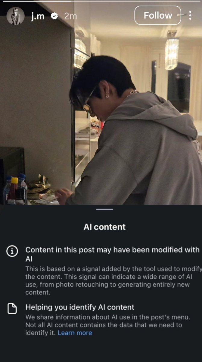 Raygx8v's tweet photo. No I think it's because it was AI 💔☹️ https://t.co/8aPpnqYGaA