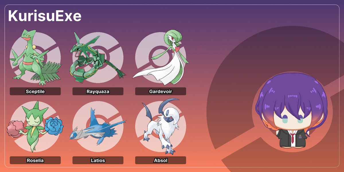 Kurisu1126's tweet photo. Loved Sceptile been a grass type enjoyer ever since,
Also my first master ball catch is Rayquaza cool asf dragon (F sky pillar man its just pain biking my sht up) 

gen 3 trainer also XD https://t.co/HzHSzU2TA5