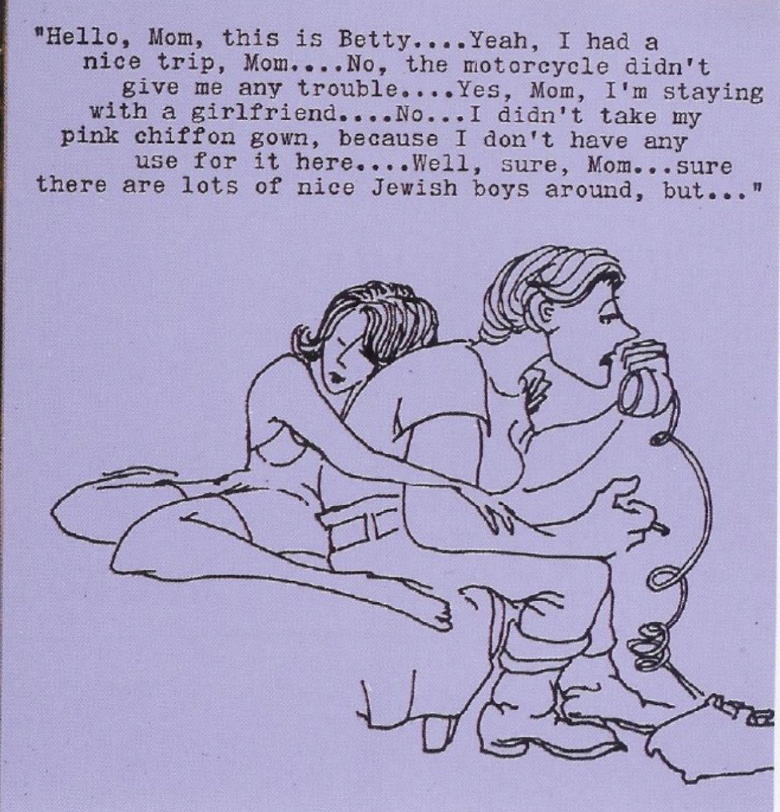 grave_robbing's tweet photo. fun fact: shel silverstein was a contributor to playboy. one of his assignments was visiting fire island and he even made a bunch of cartoons for them. an interesting look into mid century, pre stonewall discussion of The Gays https://t.co/rWKz0ekwIm