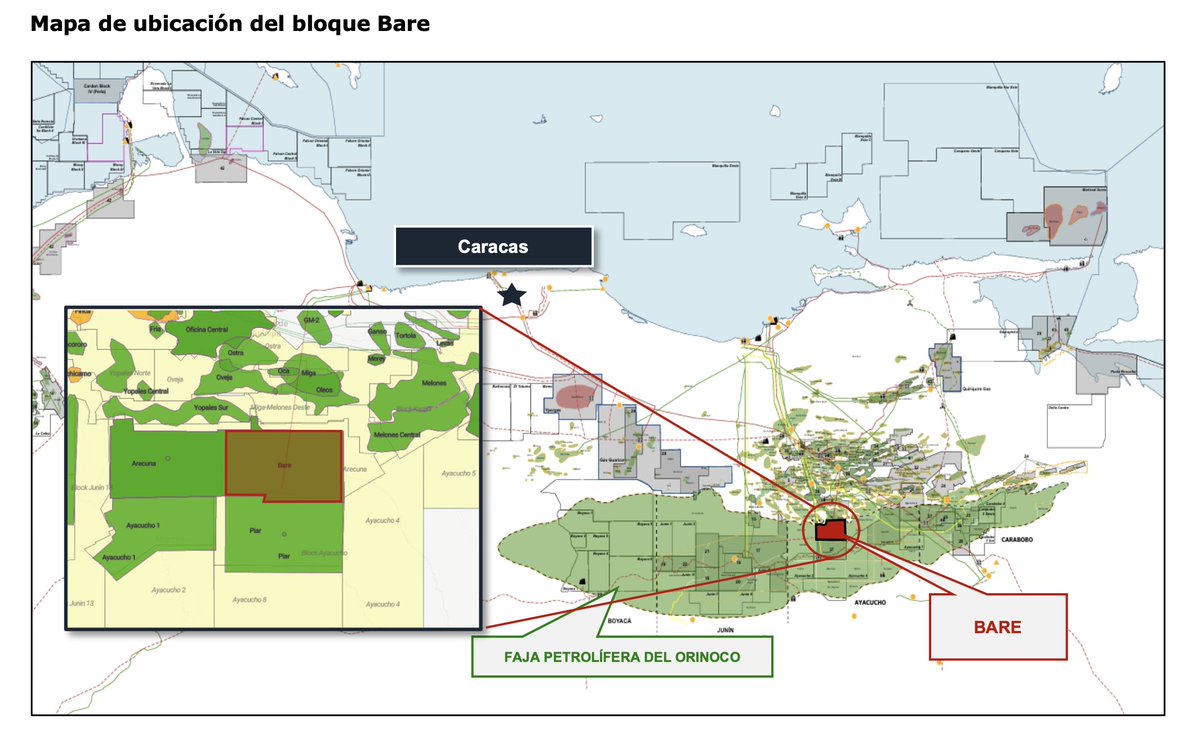 SergioCabrales's tweet photo. GeoPark entra a Venezuela con el bloque Bare y espera incrementar entre 28.000–37.000 bopd al 2030

GeoPark adquirirá el 95% de CPP Holdco, incorporando el bloque Bare, un activo maduro de crudo pesado con aproximadamente 15.700 millones de barriles de OOIP, más de 700 millones de barriles producidos históricamente y cerca de 1.100 pozos existentes.

Actualmente, Bare produce alrededor de 11.000 bopd brutos. Sin embargo, GeoPark estima elevar la producción a 44.000–56.000 bopd en 2030, equivalentes a 28.000–37.000 bopd netos para GeoPark.

Bajo el Contrato de Participación Productiva (CPP) de 25 años con PDVSA, GeoPark será el operador y financiará el 100% del CAPEX correspondiente a los programas aprobados. La compañía tendrá una participación económica neta del 65% y derechos para comercializar directamente los hidrocarburos producidos.

GeoPark proyecta que la incorporación de Bare, junto con el crecimiento de sus operaciones en Vaca Muerta, permitirá elevar su producción total a 75.000–85.000 boepd en 2030, aproximadamente 2,7 veces el nivel actual. Para 2029–2030, Bare aportaría entre US$400 millones y US$630 millones de EBITDA ajustado.

Tras el cierre de la operación, el Grupo Gilinski tendría aproximadamente el 56,3% de GeoPark, con la posibilidad de aumentar su participación hasta el 58,4%.