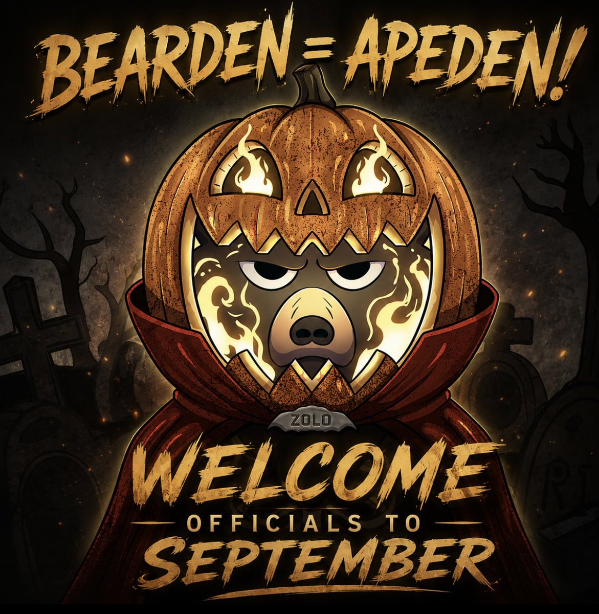 JsApeDen's tweet photo. Happy New Month, BEAR’s 

September is here, and trust me… the DEN is about to get LOUD. 

Things are heating up behind the scenes, and we’ve got some great news coming your way soon.

Stay close. Stay ready.

September belongs to the DEN. 🔥 https://t.co/IThVCewlf4