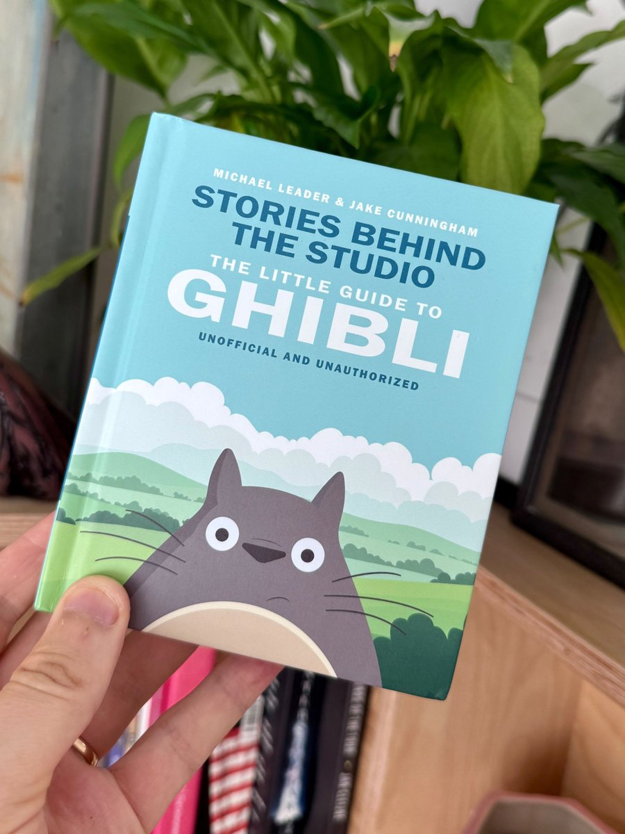 MichaelJLeader's tweet photo. 📚 We have (another) book out!

The Little Guide to Ghibli is our pocket-sized primer on the legendary animation studio. It's packed full of quotes, facts, trivia and behind-the-scenes stories – and a little bit of myth-busting, too.

Find it in a good bookshop near you now! 📚 https://t.co/tsfyk8yzO6