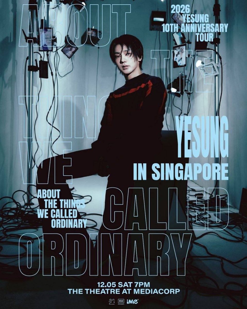 JaENTicket955o's tweet photo. TICKETING SERVICE HTB

2026 YESUNG 10TH ANNIVERSARY TOUR - ABOUT THE THINGS WE CALLED ORDINARY IN SINGAPORE
5 December 2026
The Theatre at Mediacorp

E.L.F: Membership Presale: 9 September 2026, 12PM

DM me to book📩 https://t.co/QvTYaasHvZ