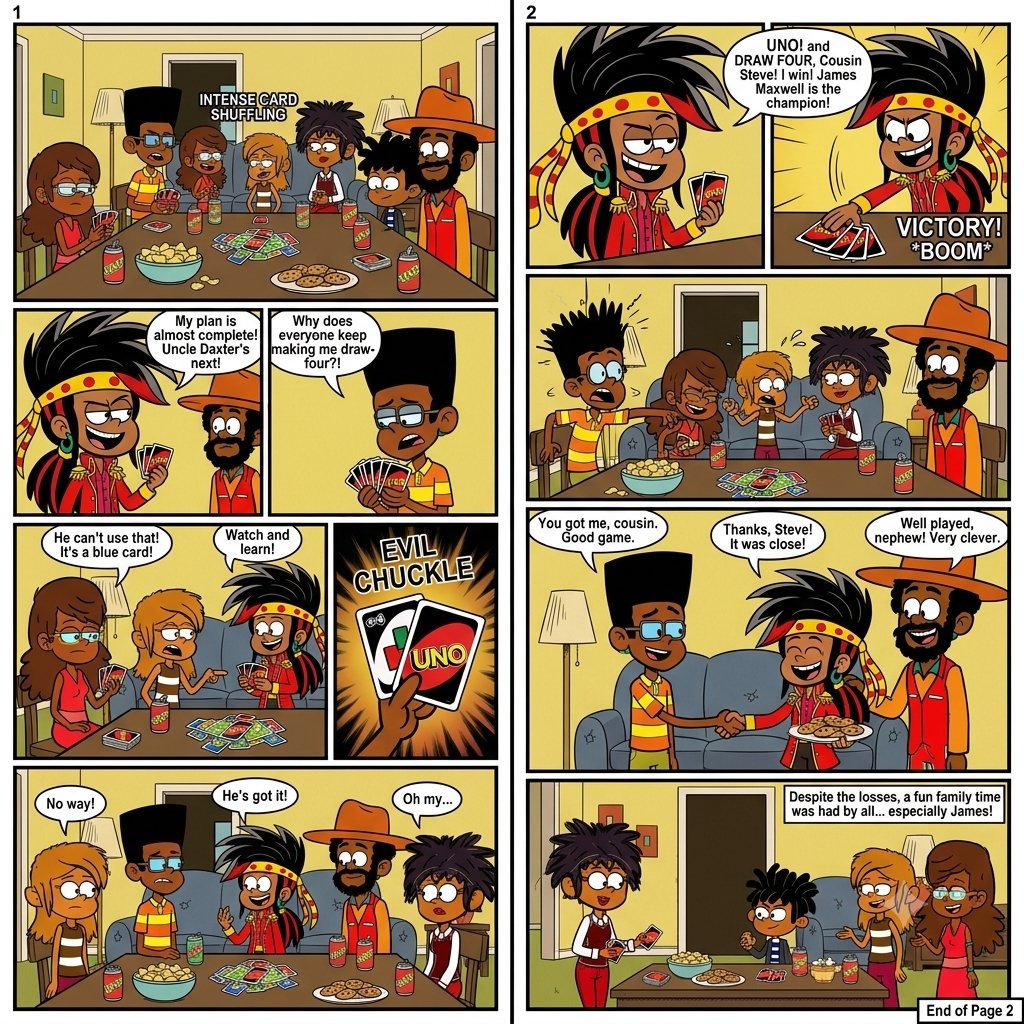 tatum_jame33182's tweet photo. #TheLoudHouse #art #drawing #Jamesmaxwell  #oc #comic #daxterjackson #Stevejackson #pennyjackson #valeriejackson #marcusjackson #courtneyjackson 

Uno Game 

A game of Uno with the Jackson family. https://t.co/xOvD0PAdg0