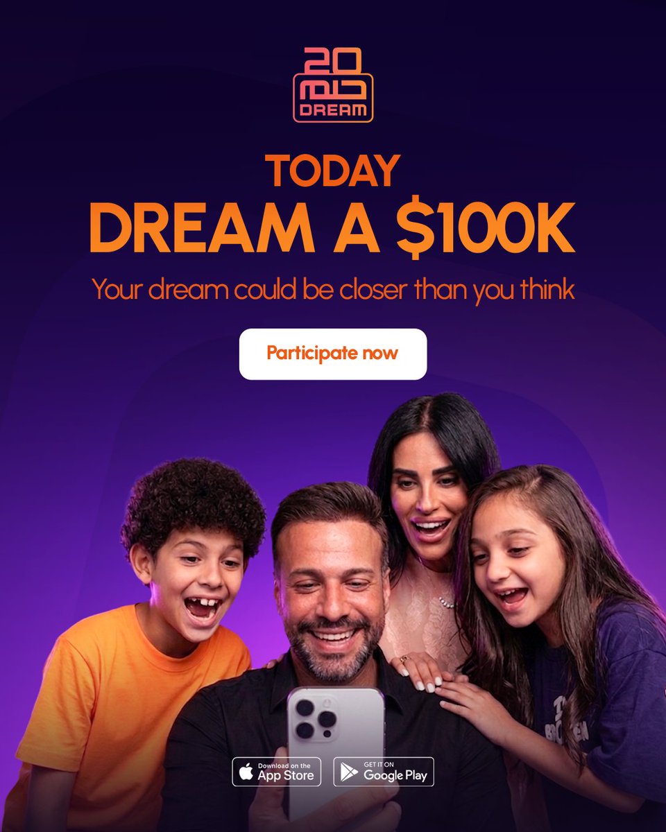 Dream_MBC's tweet photo. حلم الـ$100,000 ممكن يبدأ الليلة.. 💭💰
 فكّر بما يمكن أن تحققه، ثم اتخذ خطوتك الآن.

شارك الآن عبر تطبيق MBC  DREAM أو من خلال الرسائل النصية SMS.
 ⏳ السحب الليلة. 

#MBCDream #فرصتك #سحب_100K #اربح_أكثر #حلمك_للفوز #التغيير_يبدأ_هنا #جوائز_نقدية #الفائز_الجاي #MBCDream

Your $100,000 dream could start tonight. 💭💰
 Think about what you'd make happen, then make your move.
Participate now via the MBC DREAM App or SMS.
 ⏳ Draw is tonight

#MBCDream #DreamBig #YourChance #100KDraw #WinBig #DreamToWin #LifeChanging #CashPrizes #NextWinner #MBCDream