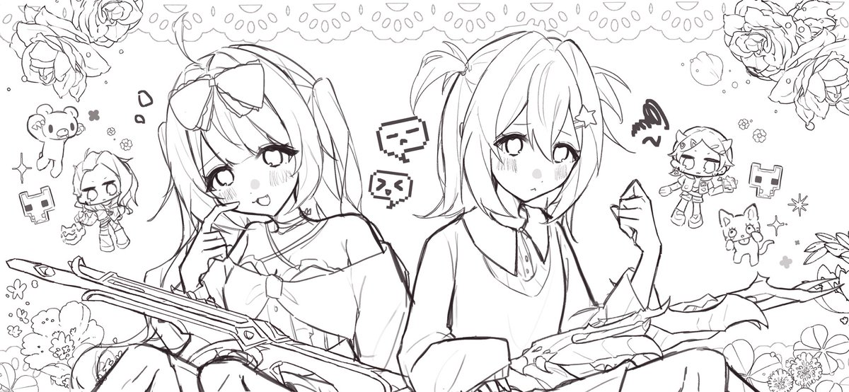 nq_zyll's tweet photo. 描き合い募集

求/oc単体、夢絵、自創作単体または両方(2人)
譲/イラスト類何でも
納期/合わせます！最短3日〜最長3.4ヶ月内

簡易通常どちらでも◎
夢カプ、自創作はどちらも🚺×🚺です。御相手様のお名前はリプ欄altに🌟⋆꙳
♡巡回させていただきます🎶

 #描き合い募集 #夢絵描き合い https://t.co/U9BQbjK81M