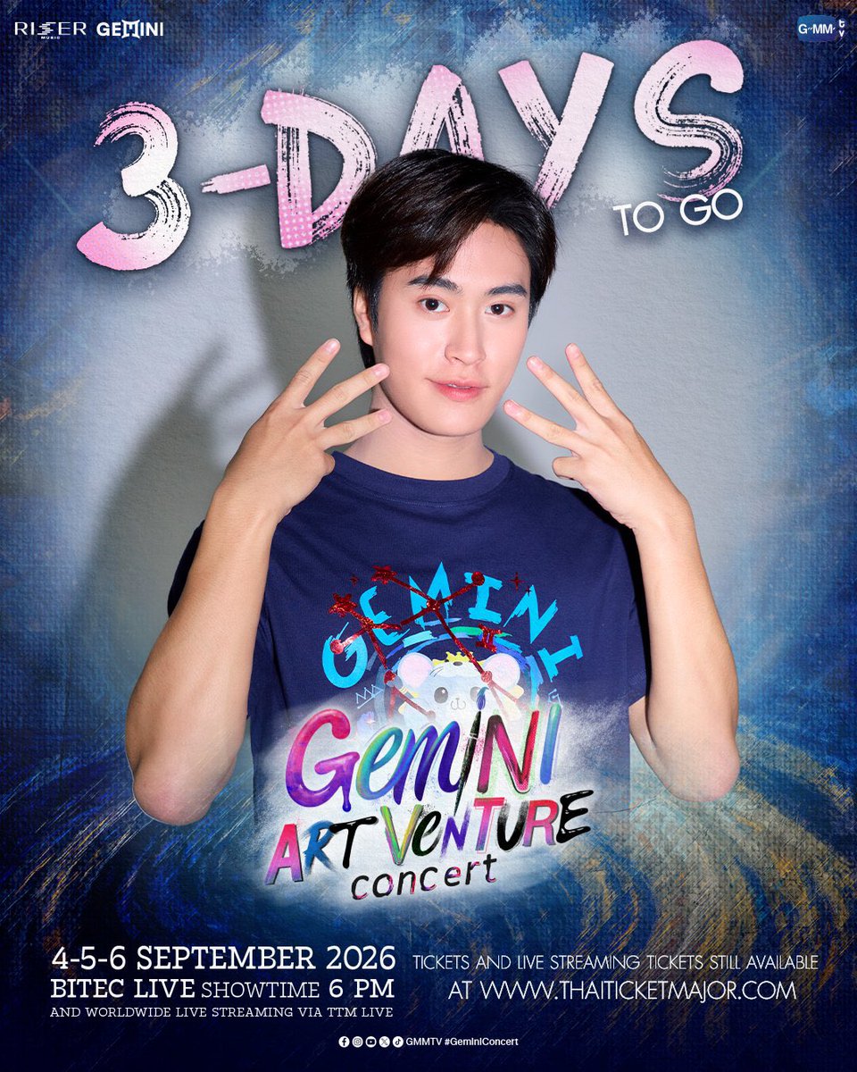 nongsiii's tweet photo. it wasn’t an easy journey to get where you are today and become the artist you are now, everything happening right now is the result of how insanely hard you’ve worked for it. cant wait to see you shine on that stage tomorrow 🥹⭐️

GEMINI SEE YOU TOMORROW
#1DayToGEMINIConcert https://t.co/w6pWP5TdVZ
