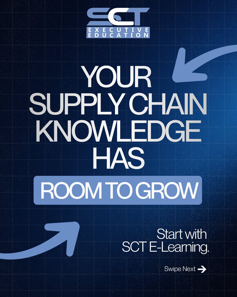 supplychaintal4's tweet photo. 𝐖𝐚𝐧𝐭 𝐭𝐨 𝐮𝐩𝐠𝐫𝐚𝐝𝐞 𝐲𝐨𝐮𝐫 𝐬𝐮𝐩𝐩𝐥𝐲 𝐜𝐡𝐚𝐢𝐧 𝐬𝐤𝐢𝐥𝐥𝐬?

Take a course with 𝐒𝐂𝐓 𝐄-𝐋𝐞𝐚𝐫𝐧𝐢𝐧𝐠, and earn a certificate upon completion.

Start learning today. 🎓

𝐄𝐱𝐩𝐥𝐨𝐫𝐞: https://t.co/qJAU23KpfZ

#SupplyChain #SupplyChainManagement https://t.co/VlO7HZPFhk