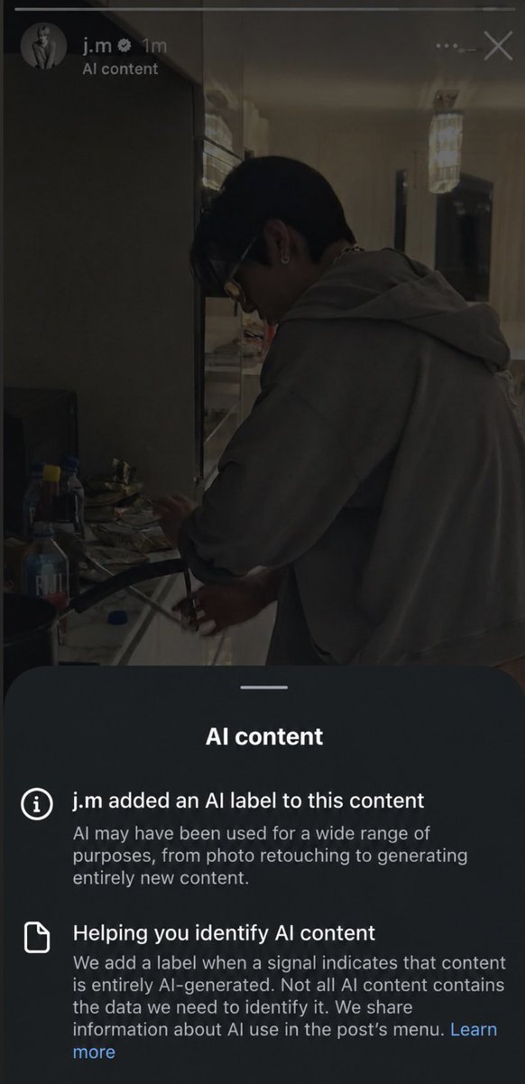 haerinbeer's tweet photo. he got exposed for using ai and immediately deleted LMAOO https://t.co/24VZLu6mek
