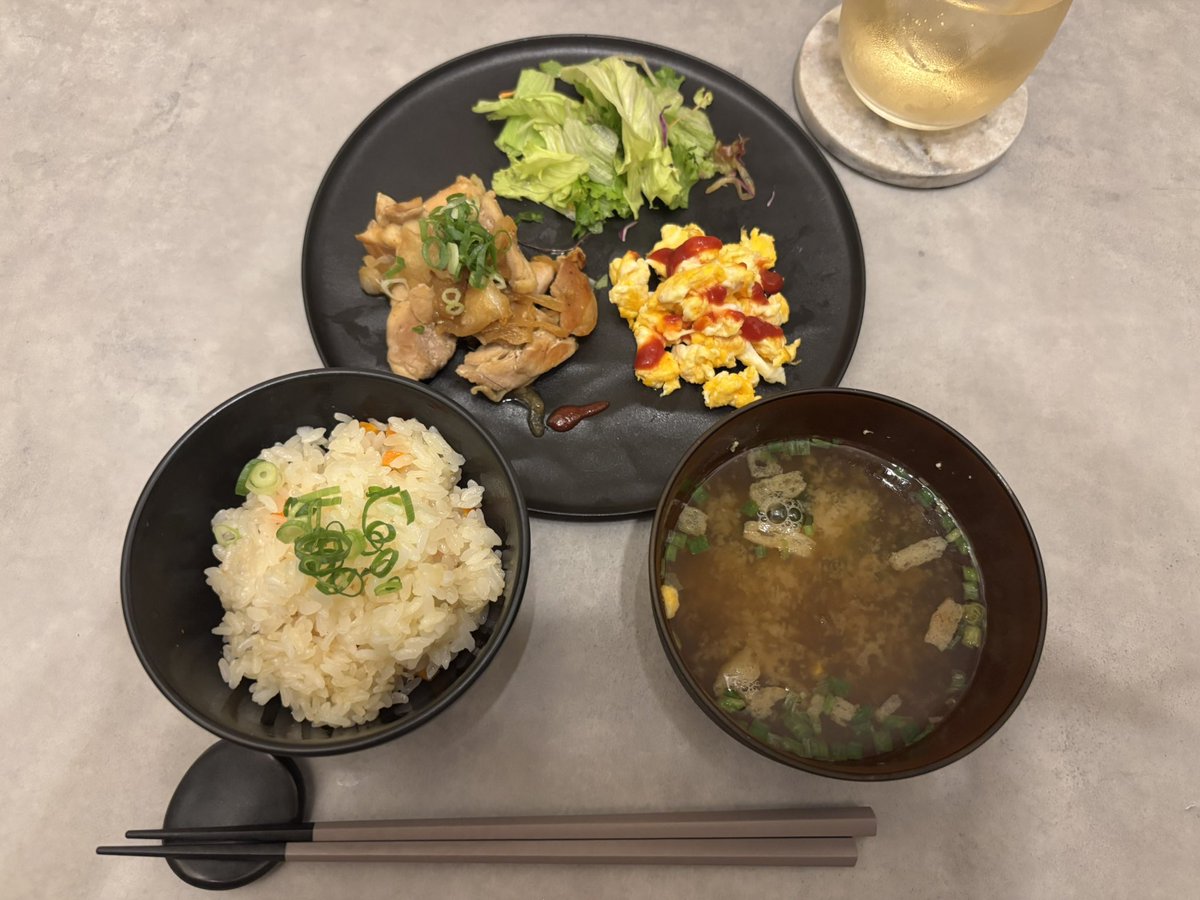 kintorepu_san's tweet photo. 本日の減量ご飯 https://t.co/ZcELMXam7R