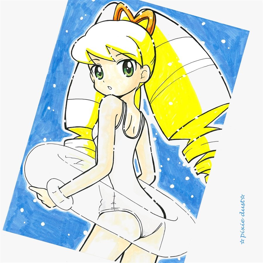 N_kana_san's tweet photo. 流星のロックマン☆白金ルナのメガネ拭き（pixie dust）の通販・購入はメロンブックス |  https://t.co/N4YGMKZsGN

こっちも冬コミくらいまでは在庫たぶん大丈夫✨👓️✨ https://t.co/wtePRk9U4l
