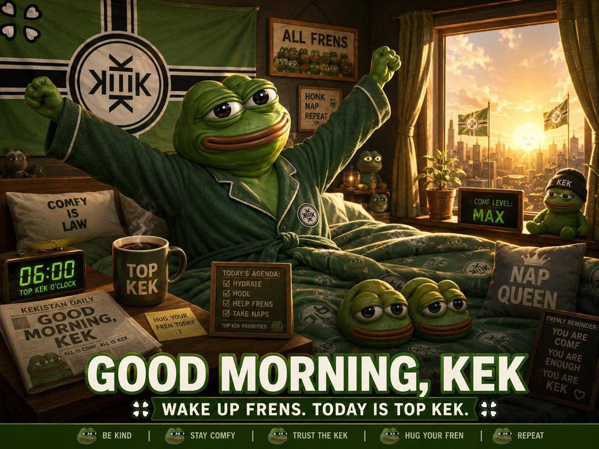 Sensei_HG's tweet photo. @degentalks It's a new day to $KEK on Robinhood https://t.co/m6Vq7fIkwq