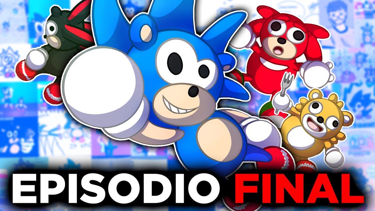 Sergi_ND's tweet photo. Tras 3 años de risas y locura... Sonic Chernobyl: LA SERIE llega a su fin🔥 Hoy hay evento final para celebrar el cierre de una época del canal! A las 22:00 os esperamos👇💙 https://t.co/9F85fG75IS