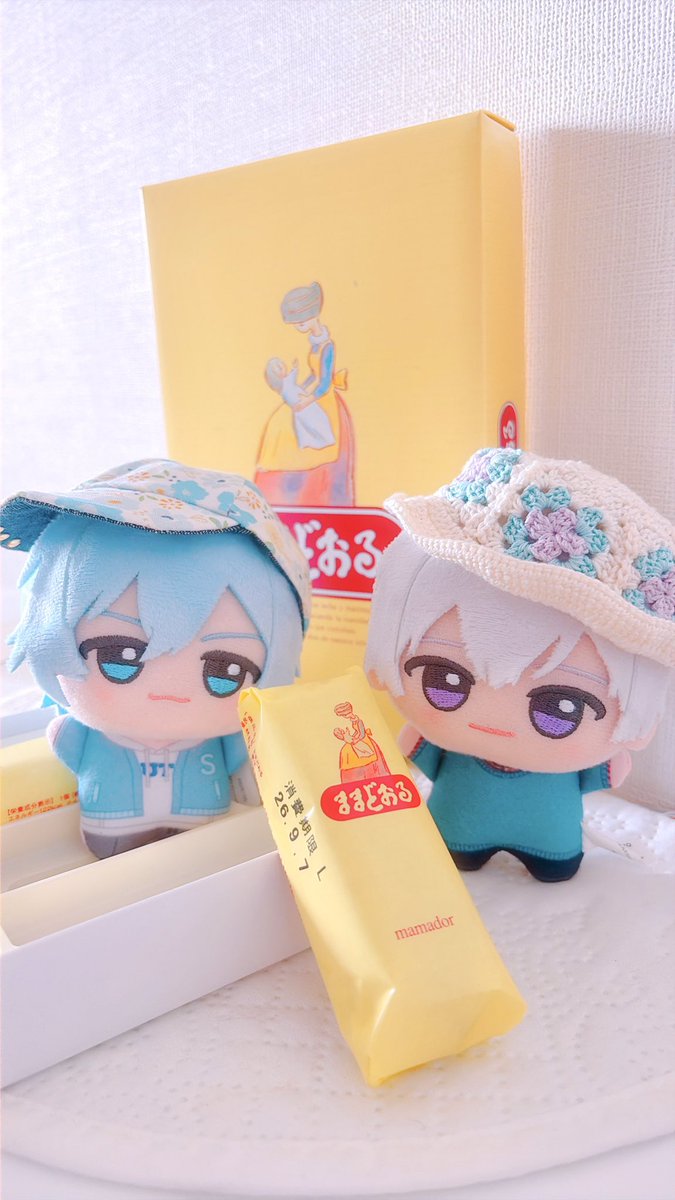 monsochan's tweet photo. ままどおる🤱
いただきました😊💜

ぐるたまくんとぐるそーちゃんと
食べようね☺️
（これで博多通りもんと味が全然違うことを脳に覚えさせたいけど、1年経つとまたどっちがどっちか忘れちゃう…ﾄｵﾓｳ…） https://t.co/Vo3XiDIaNE