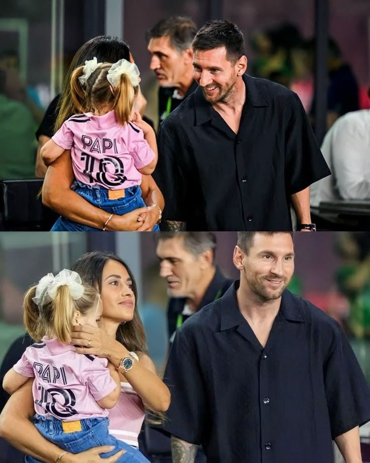 Bonmatimessi's tweet photo. God blessed Leo with everything but a daughter 🥹🩷 https://t.co/oSMLaDHMaS