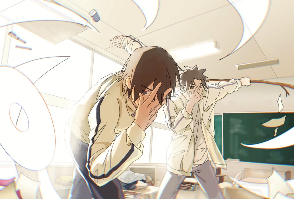 by_grass3939's tweet photo. 我画完了w何潮可爱 https://t.co/91NtPYoEFh