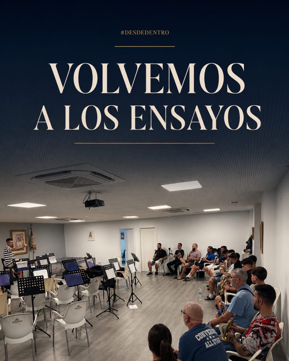 bctestrellamlg's tweet photo. _*¡VOLVEMOS A LOS ENSAYOS!*_ 

Regresamos con ilusión, energía y muchas ganas de seguir construyendo juntos nuestro sonido.
Ayer dio comienzo, una nueva etapa, un nuevo curso y muchas ganas de seguir avanzando juntos 🎺🥁.

#GitanosMálaga #SonidoGitanos https://t.co/FSLo7JKudM