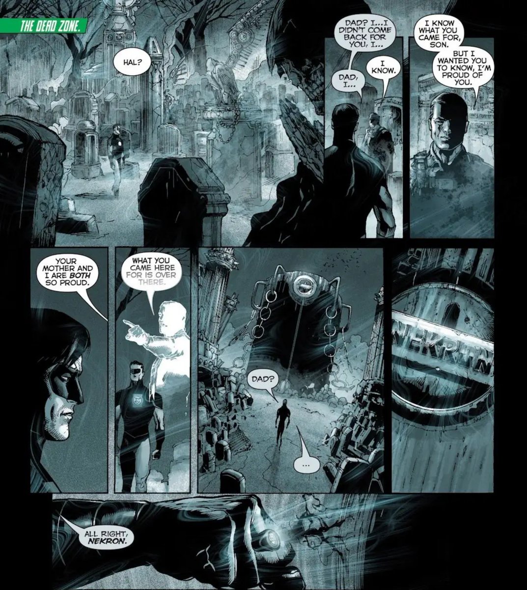AcervoLanternas's tweet photo. Muito se fala do Sinestro com o Parallax mas pouco se fala do Hal Jordan comandando NEKRON na mesma edição https://t.co/O5NAoCRBdJ