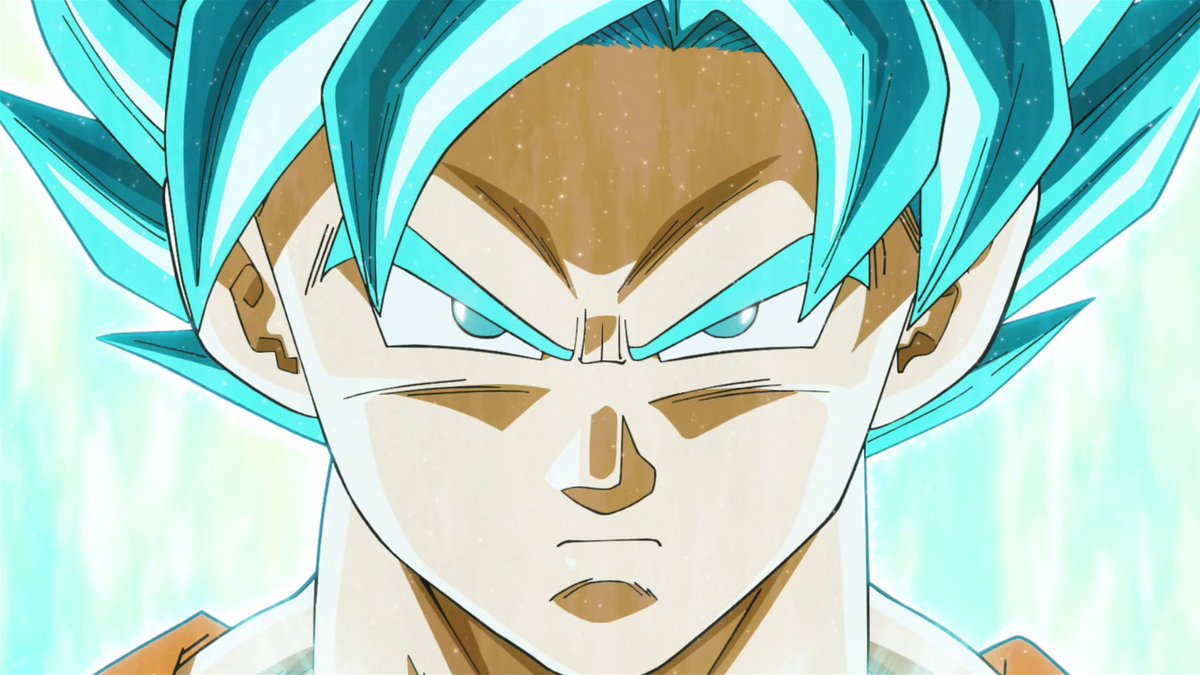 DBPerfectShots's tweet photo. Super Saiyan Blue Goku: Movie / Anime https://t.co/uEhi69CLDY