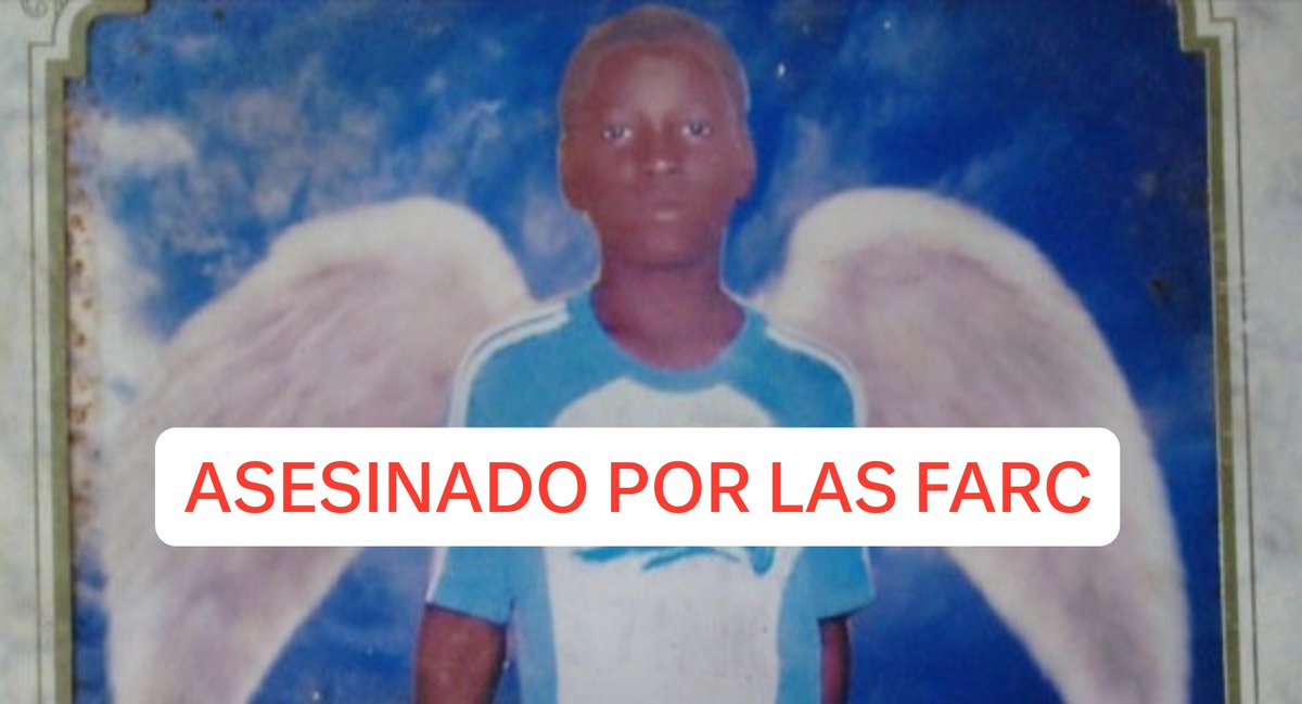 MayorDavid_EJC's tweet photo. La práctica contra los niños de estos grupos #Terroristas va más allá del reclutamiento; tras ponerlos de carne de cañón, a otros sin reclutarlos los engañaron para convertirlos en CORREOS-BOMBA.

A Heriberto, un niño de 11 años las #FARC le ofrecieron $1000 para llevar un paquete a la estación de #Policía de El Charco, #Nariño, lo detonaron en sus manos.

A Irwin, un niño de 10 años, el mismo grupo terrorista lo engaño con $1000 para llevar una bicicleta que, sin el niño saberlo, estaba cargada con explosivos, y lo enviaron a un puesto de control del #Ejército en Fortúl, #Arauca. Lo explosionaron junto a la bicicleta sin piedad.

¡Que no olvide la sociedad!