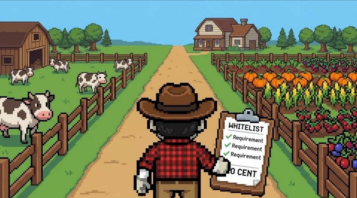 SeojunYoonms's tweet photo. New Waitlist: OnchainHarvest

Supply: 1,111 https://t.co/b8xEElFnsx