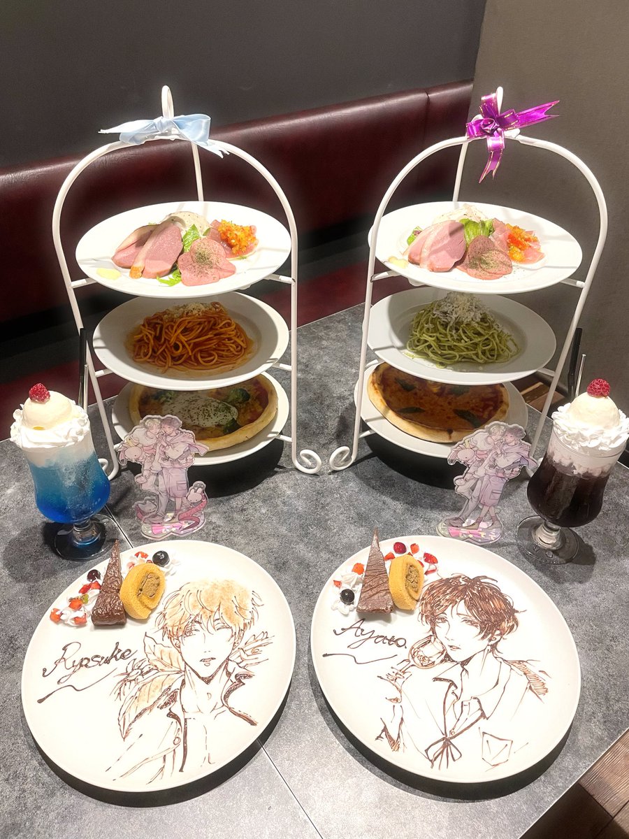 mmkaze_rin's tweet photo. ぽむちゃんとあまいきデートしてきました💗
ゆめかわで素敵なカフェと、大好きな夢野くんのプレートをサプライズで用意してくれて嬉しかったです😭🫶🏻
蜂巣先生きっかけでできた大切なお友達とやっと会えて幸せでした꒰ ྀི ∩⸝⸝∩ ꒱♥︎
ぽむちゃんありがとう〜♡

@hachisu00 ՞⸝⸝>  ̫ <⸝⸝՞💞 https://t.co/0hBpeVvOvW
