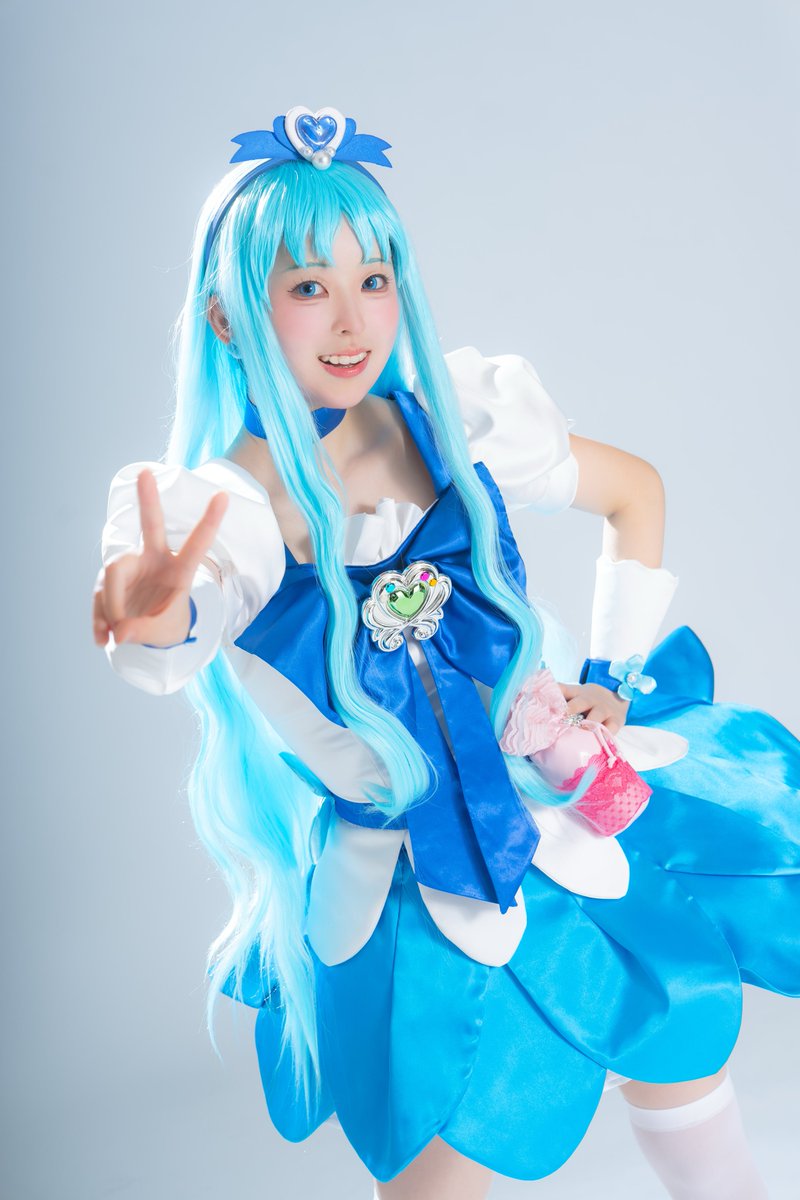 noko_0371's tweet photo. cos　ハートキャッチプリキュア！

　　　　キュアマリン🩵 https://t.co/EJT6qz7uaA
