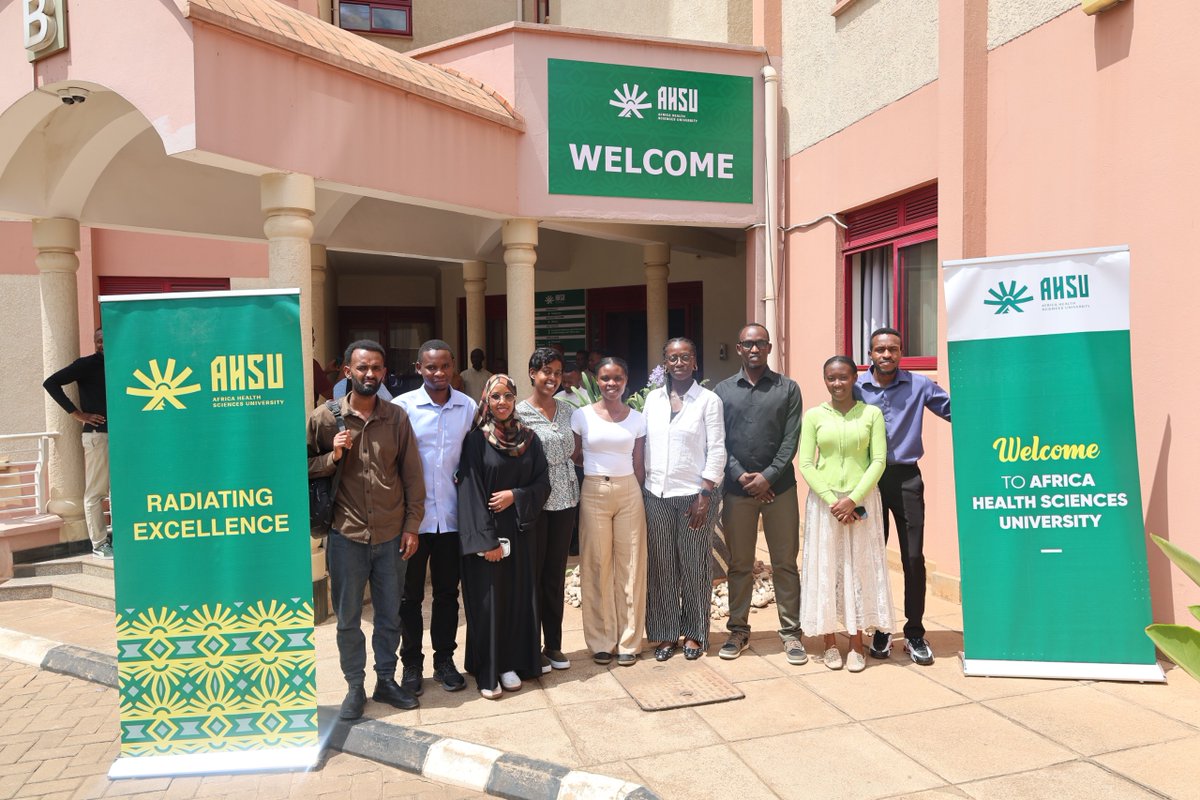 AHSU_Rwanda's tweet photo. On Monday, we marked the official welcome and start of induction for Cohort 3 students at @AHSU_Rwanda.
We're delighted to have students joining the Midwifery Program, Residents in 6 speciality residency programs, and the inaugural cohort in the MSc in Cardiovascular Perfusion. https://t.co/l3mphcx5UW