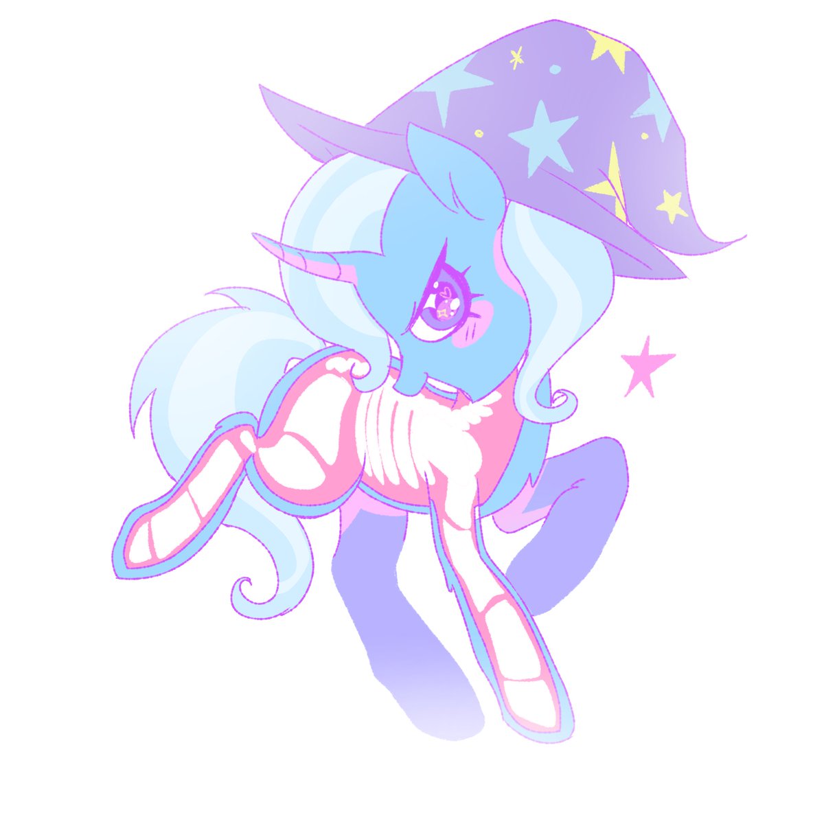 gruzomeow's tweet photo. #mlp #MyLittlePony #art #fanart #Trixie ✨🪄🔮 https://t.co/CVMUx34j7L
