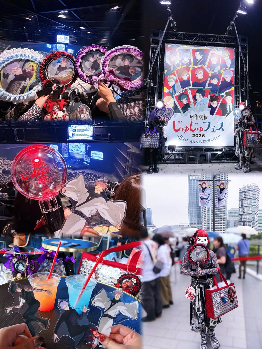 ch5my_'s tweet photo. #じゅじゅフェス 𝟐𝟎𝟐𝟔 ·⸌̟͂̋⸍̑⸜̑⸝͂ ໋

最高に幸せな時間をありがとう🪄➰⭐️

⁺˖⟡最強 対 最強⟡˖⁺ がਰਿੈꩢլਕ˝~փꩢで

おんりーわん◜. ̫.◝꜆🥇💫 https://t.co/pwMrfkia0b