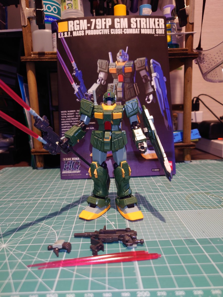 kou15690794's tweet photo. 前作ったことあるけれどもhgucジムストライカー
何度だって作りたい
#パチ組 #ガンプラ https://t.co/YDRCJvoXQD