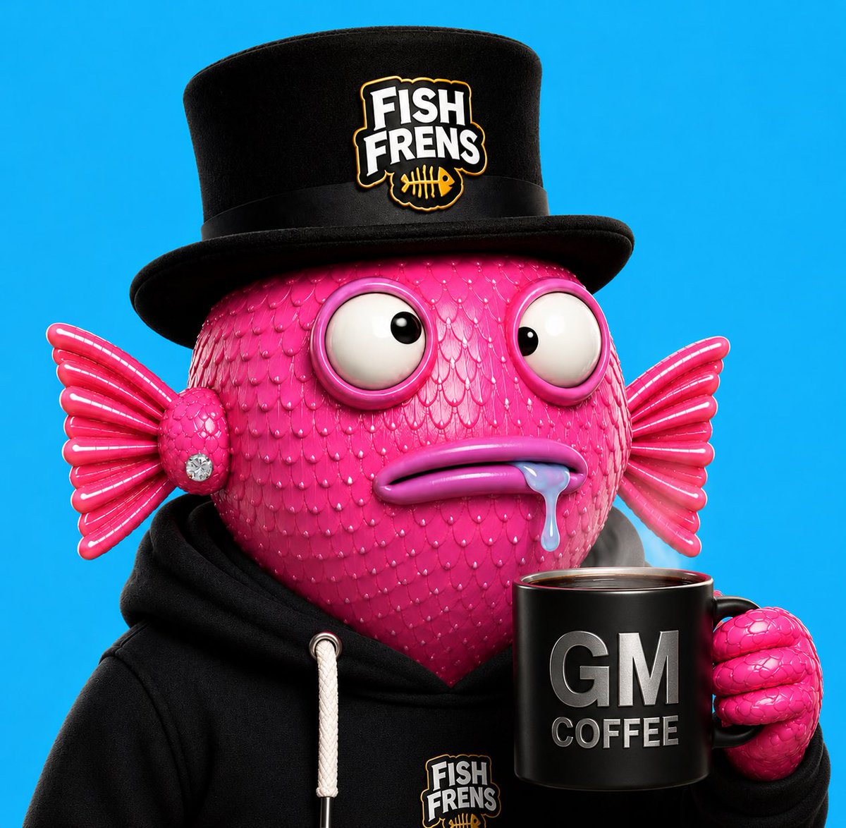 DeppeRainer's tweet photo. @DaRealGenobeans @FishFrens315 Gm ☕️ Geno https://t.co/fotaPo5wwb