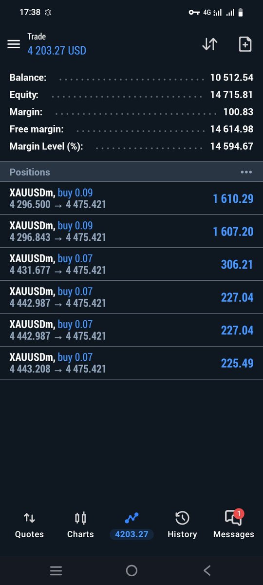 The_Bossfx1's tweet photo. GOLD BUYING Pips 330 hit https://t.co/2eClyUegao