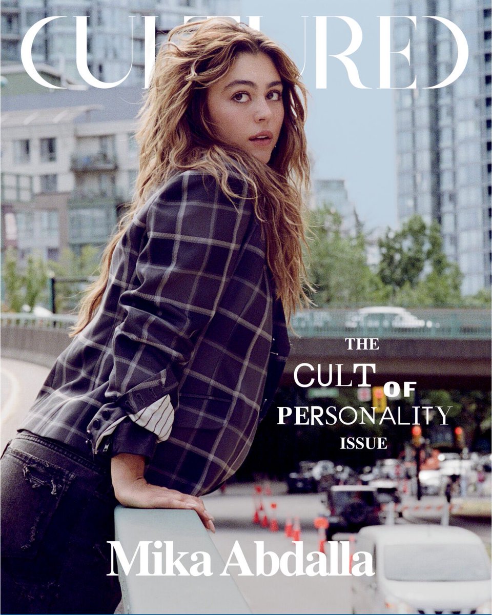 offcampusbra's tweet photo. 📸| Mika Abdalla na capa da revista CULTURED. https://t.co/Bta912OnJj