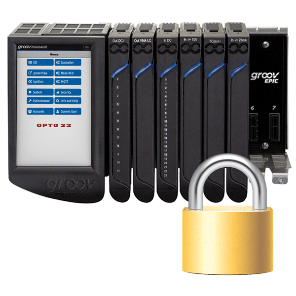 opto22's tweet photo. Can modern edge controllers and I/O help you create a more secure industrial system? Learn best practices for setting up a secure system with field devices, legacy PLCs, SCADA systems, software & services: https://t.co/yujVhpYFOE #cybersecurity #SCADA #plcsecurity #edgecontroller https://t.co/AdfaSOxEaj