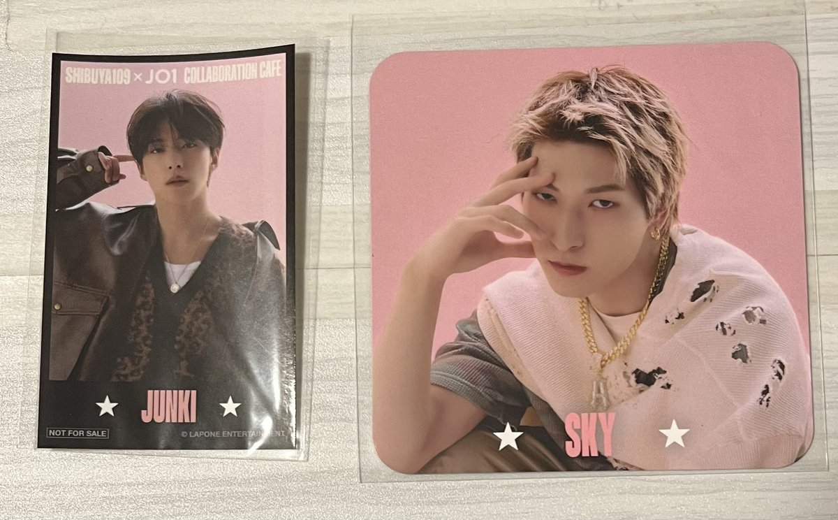 ka7jam's tweet photo. JO1 AUTUMN CAMPAIGN POPUP STORE 2026 ポップアップ カフェ 交換

【譲】
ステッカー　河野
コースター　金城

【求】同種　白岩

・郵送交換
・9/4 渋谷109夕方頃 手渡し交換

お気軽にお声がけください

#JO1譲 #JO1求 #JO1交換 https://t.co/CMuLi18rkJ