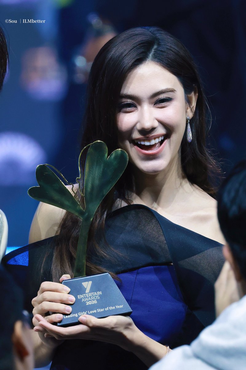 imgoingSoulo's tweet photo. 再一次真心祝贺你🏆🫶🏻

LENAMIU AT Y ENT AWARDS

#YEntertainAwardsxLenaMiu  
#YEntertainAwards2026  
#LenaMiu #ลีน่าหมิว https://t.co/cankCMkj2G